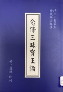 淨土十要之五–念佛三昧寶王論